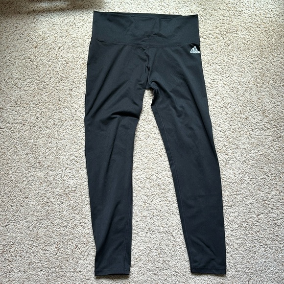 Adidas Women’s Climalite Midrise Leggings - Picture 1 of 4